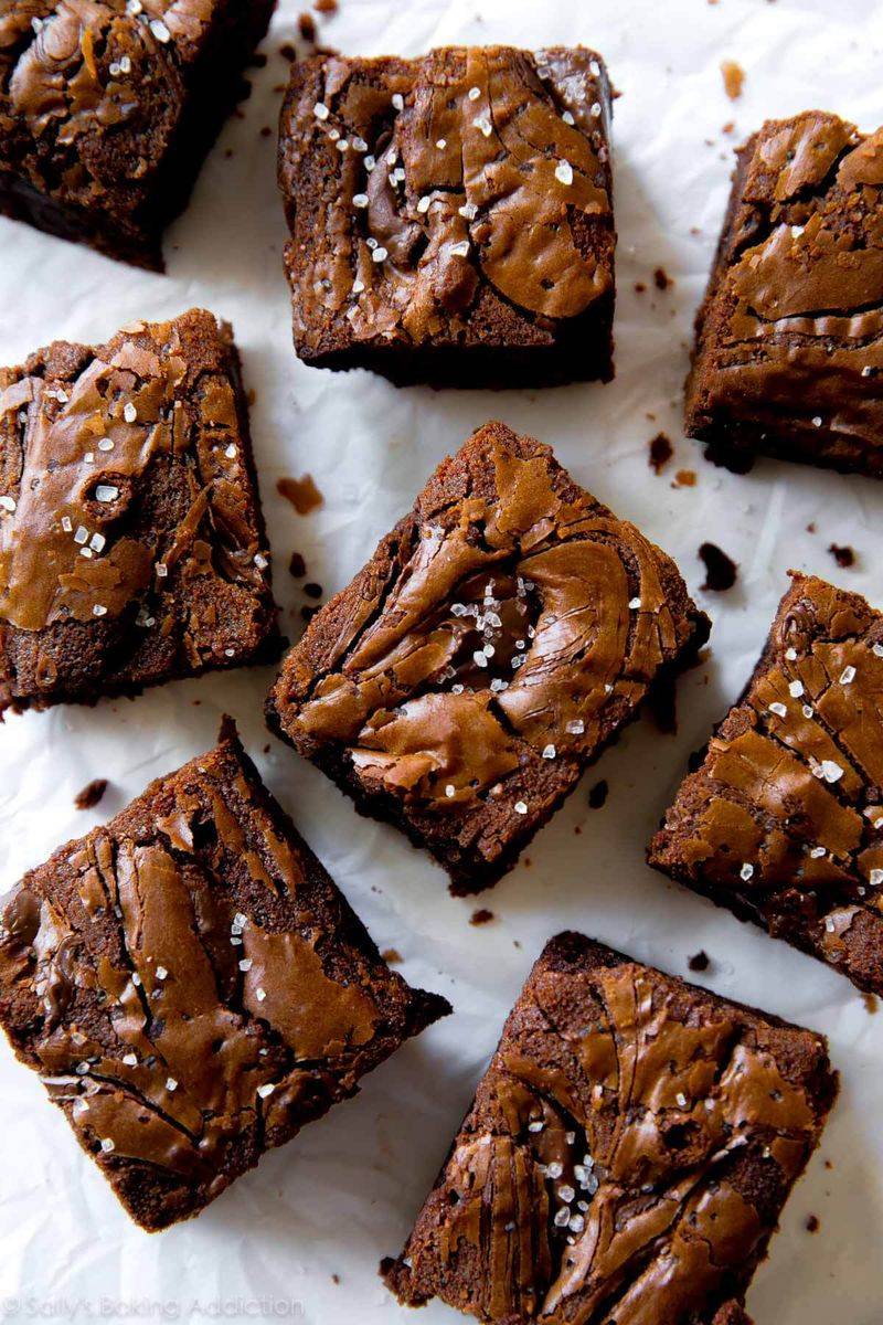 Two-Ingredient Nutella Brownies