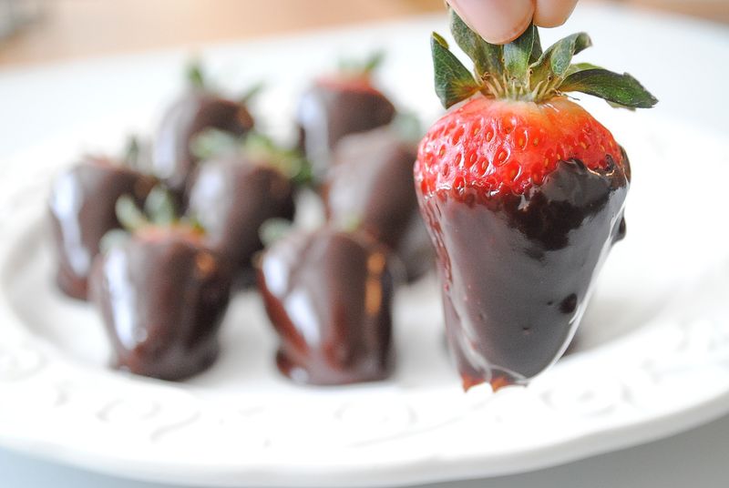 Nutella-Dipped Strawberries