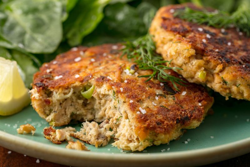 Canned Salmon Patties