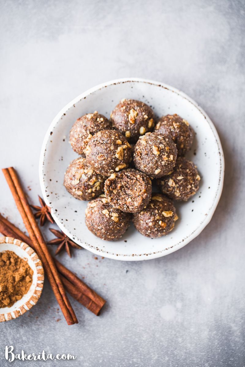 Pumpkin Spice Oat Balls