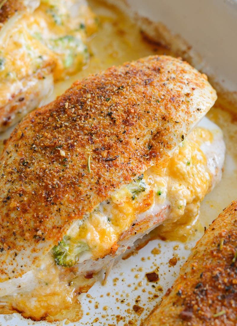 Cheddar-Stuffed Chicken Breasts