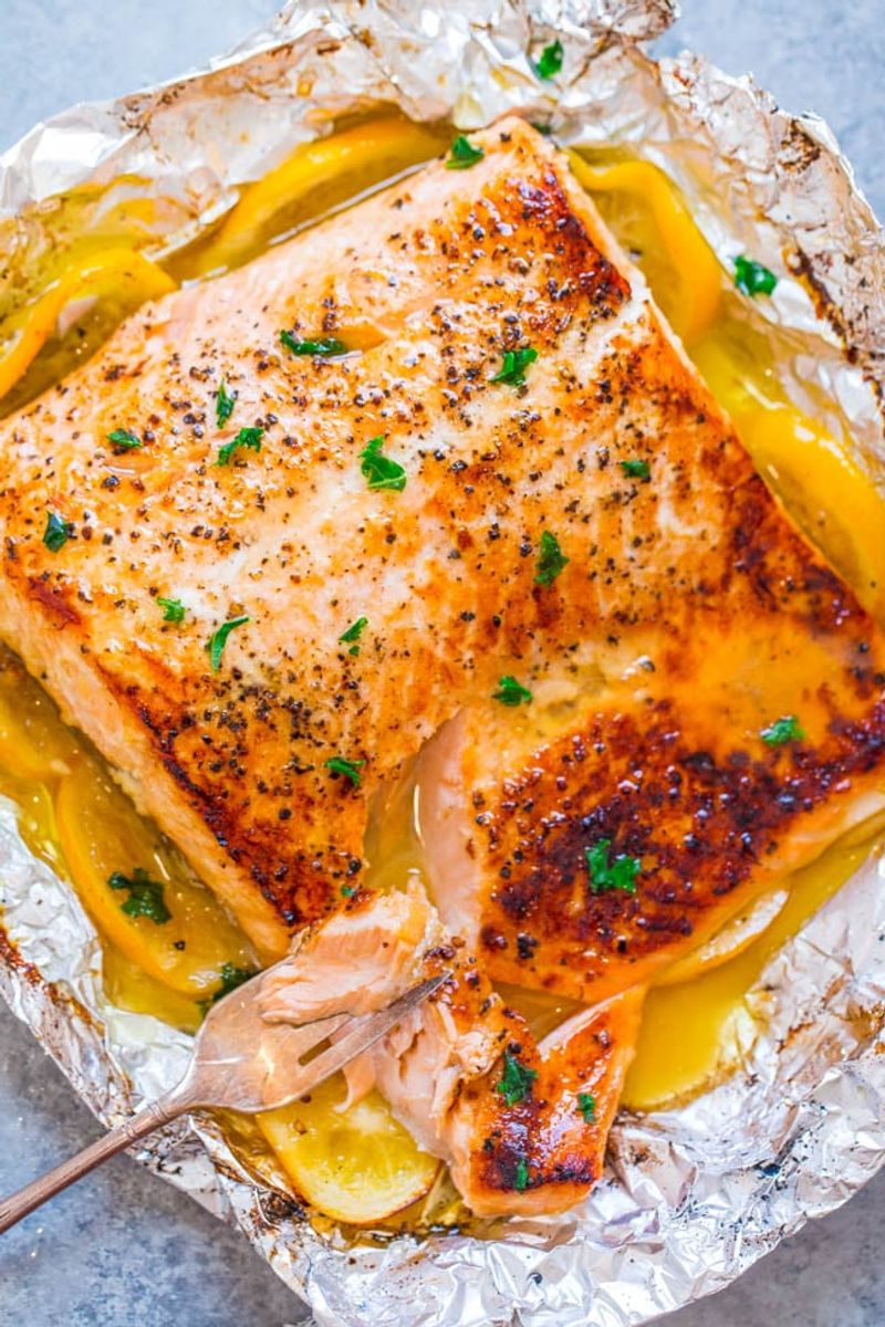 Sheet Pan Lemon Herb Salmon