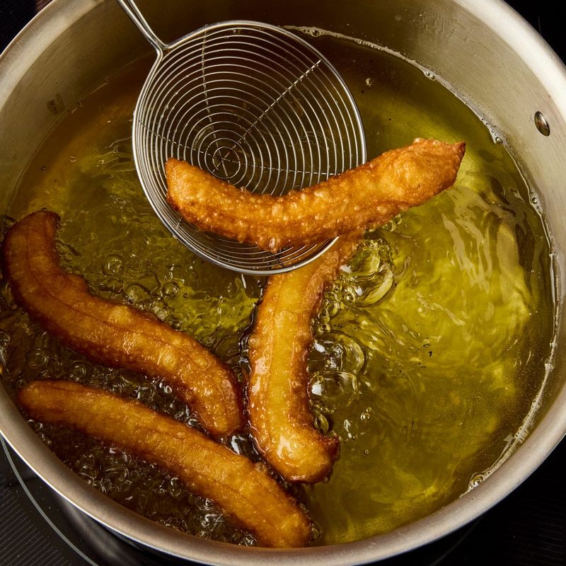 Churros: 375°F For Ridged Perfection