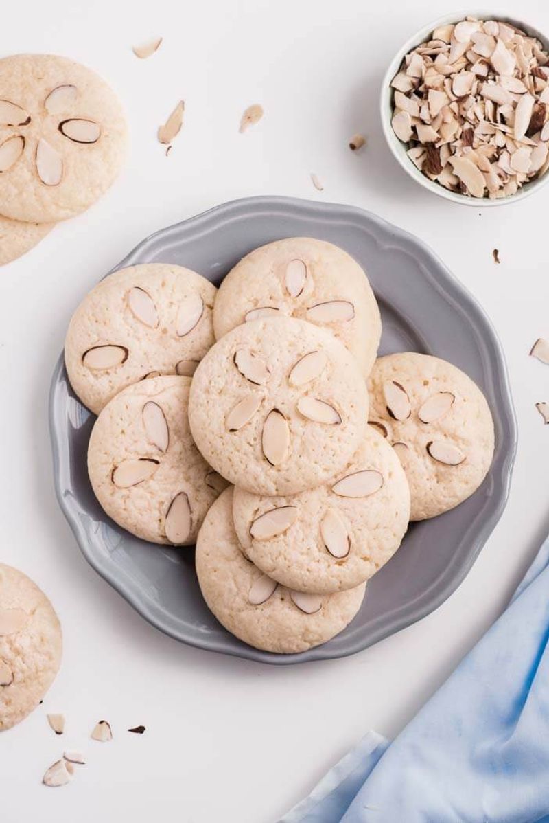 Almond Extract Sour Cream Cookies