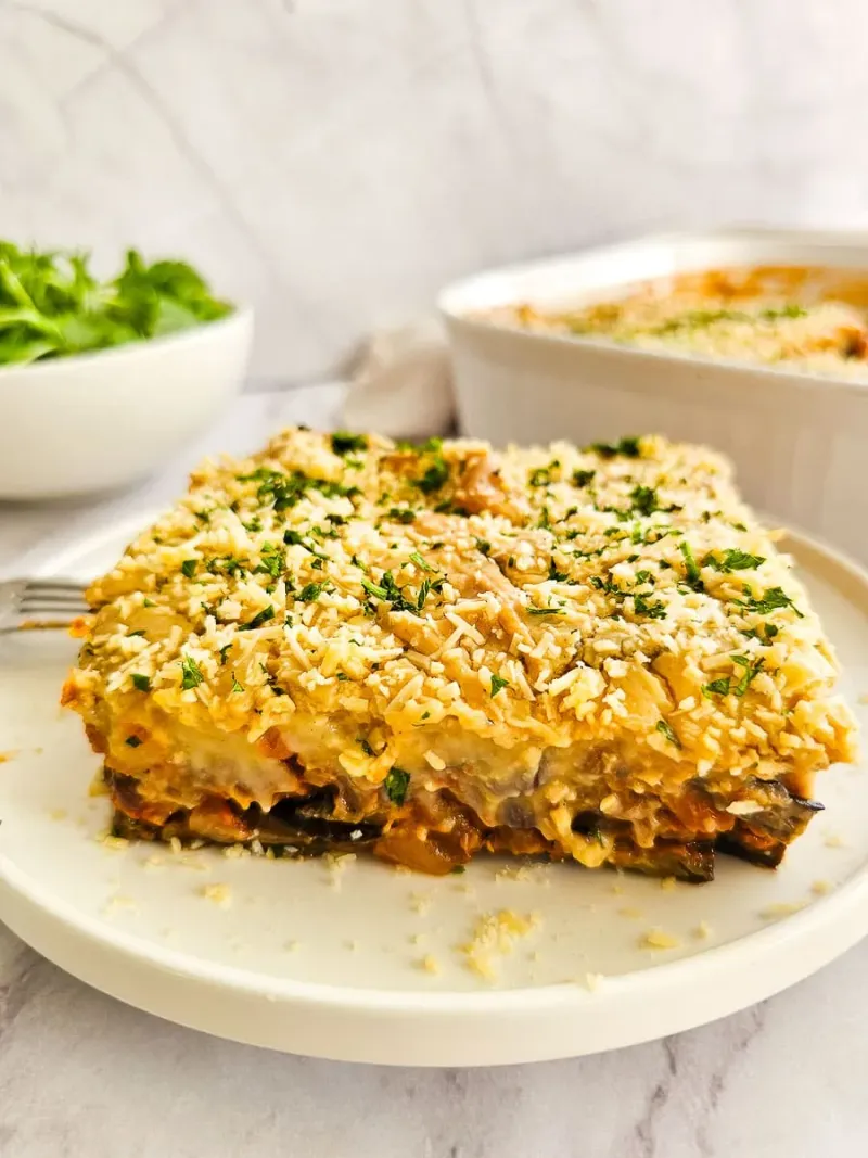 Eggplant And Lentil Moussaka
