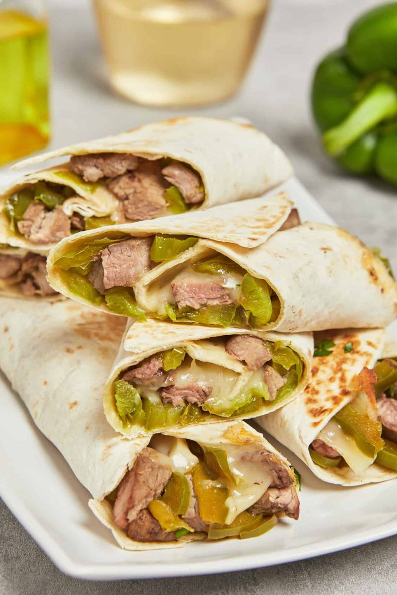 Pennsylvania's Cheesesteak Burrito