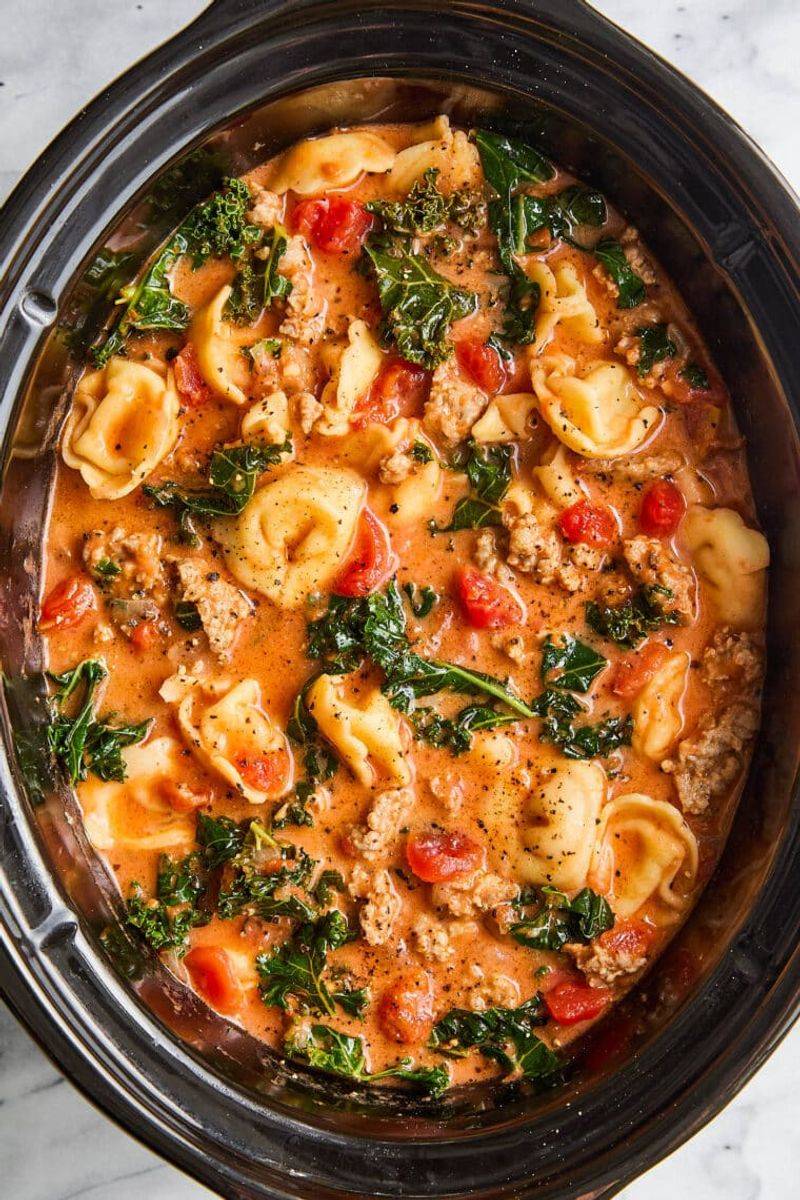 Creamy Tortellini Soup