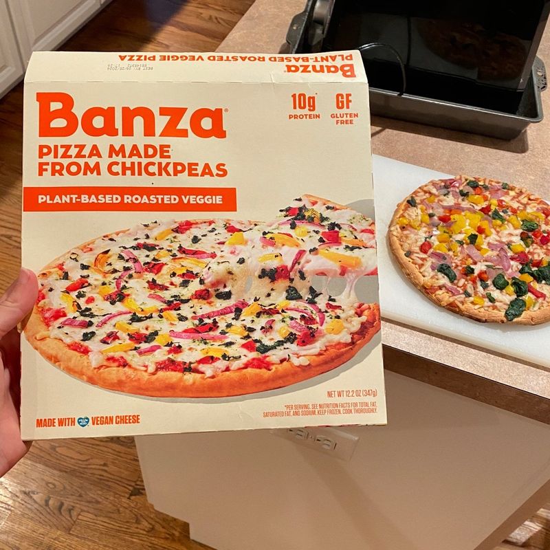 Banza Chickpea Crust Roasted Veggie
