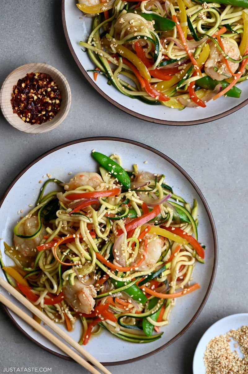 Zucchini Noodle Stir-Fry