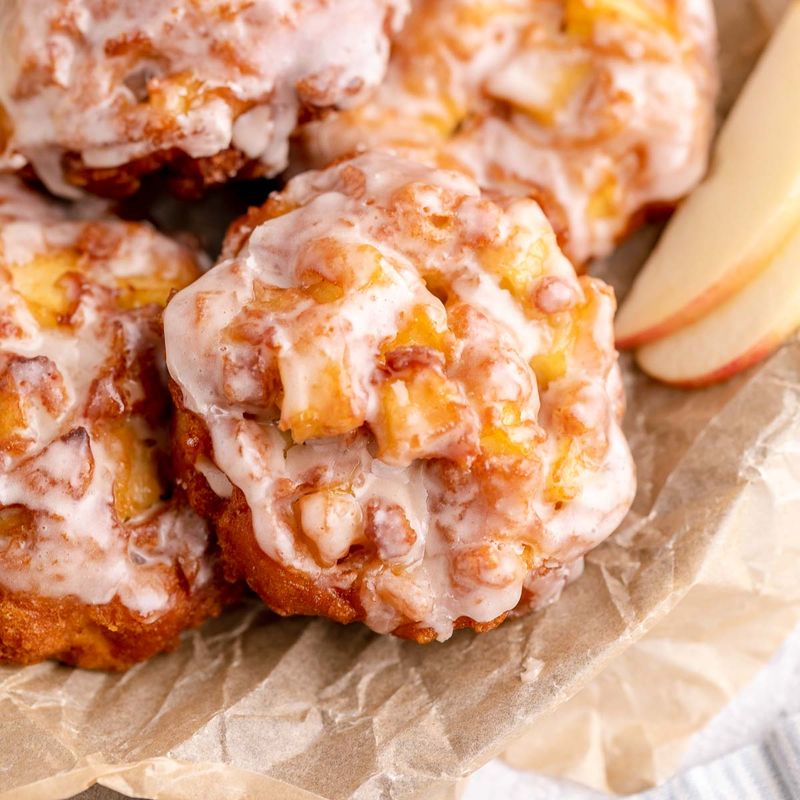 Sparkling Apple Fritters