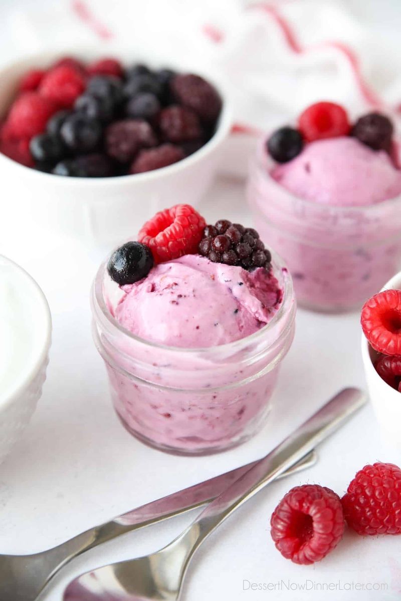 Two-Ingredient Frozen Yogurt