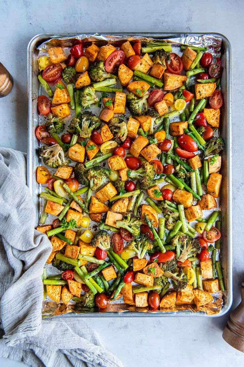 Sheet Pan Veggie Bonanza