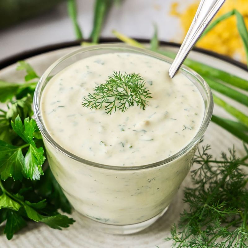 Creamy Protein-Packed Salad Dressing