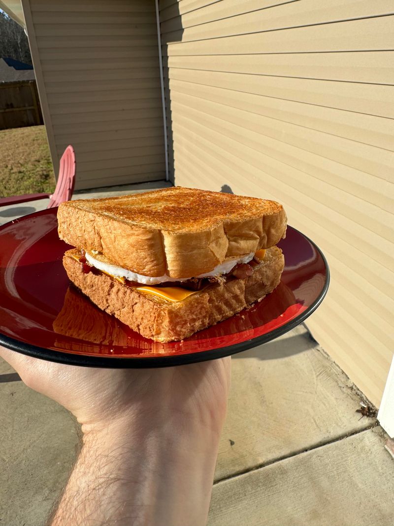 Sonic Breakfast Toaster Sandwich