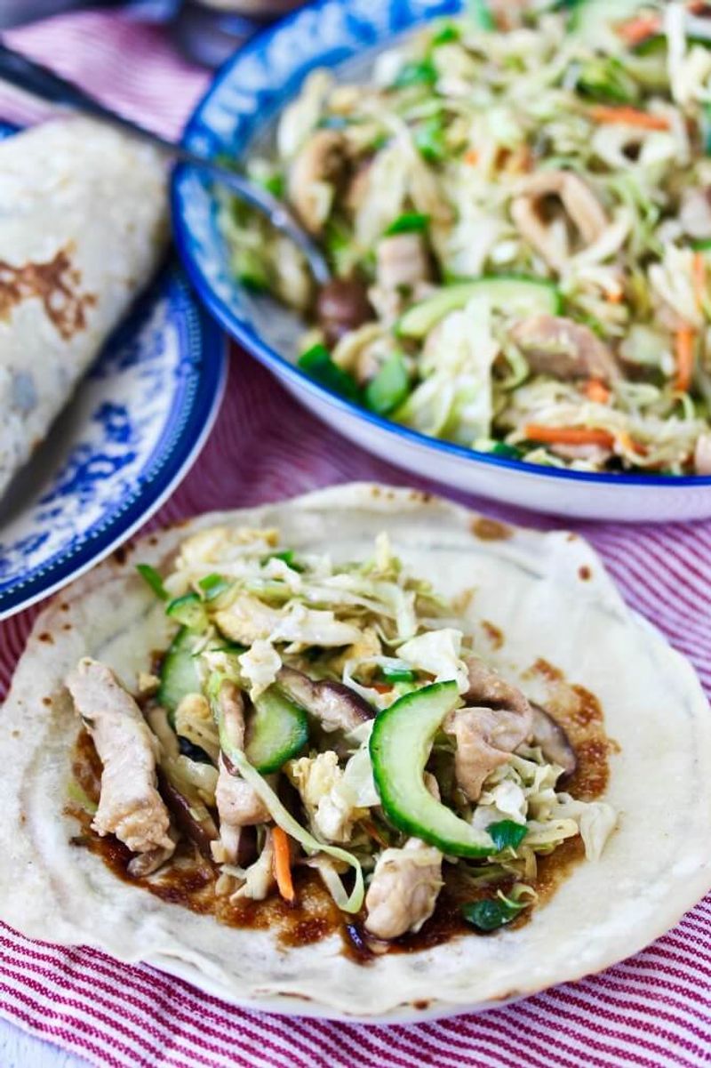 Moo Shu Pork: Pancake Wrapping Confusion