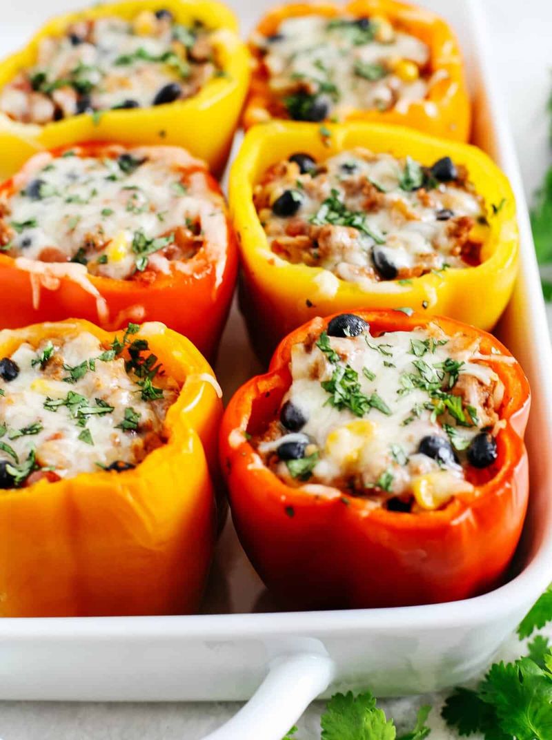 Tex-Mex Stuffed Bell Peppers