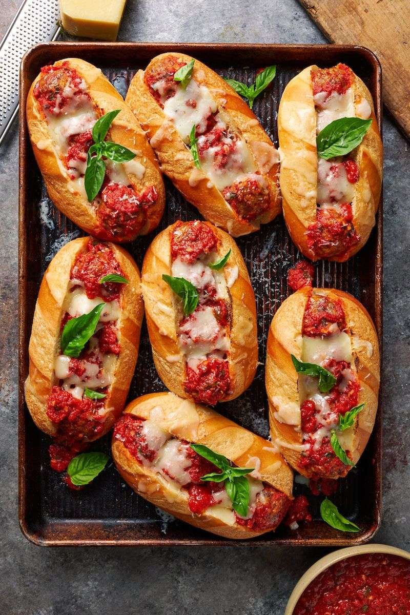 Frozen Meatball Subs