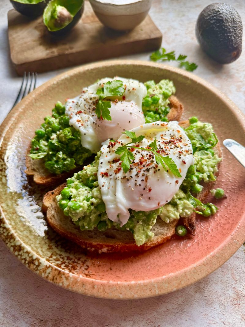 Pea And Avocado Toast