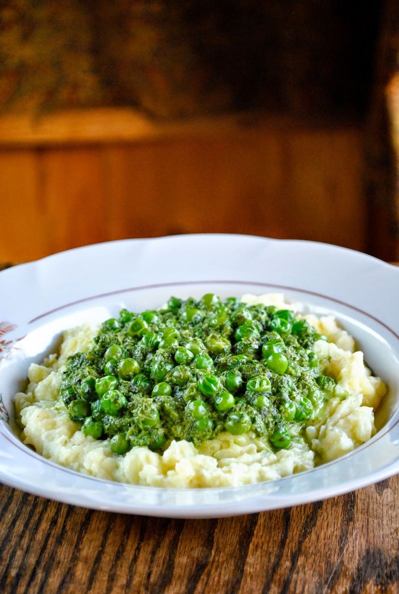 Mashed Potatoes and Peas
