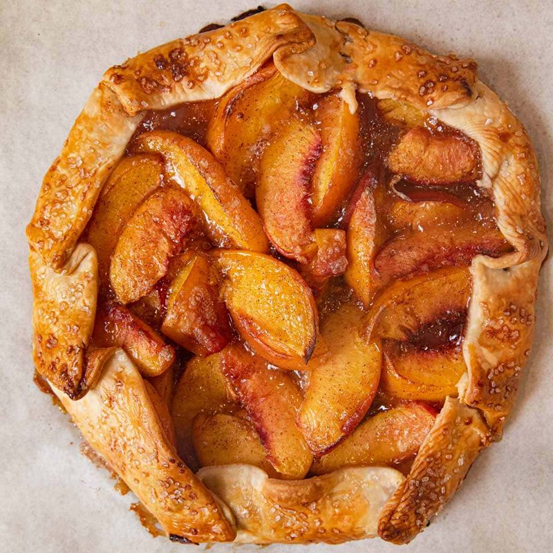 Rustic Peach Galette