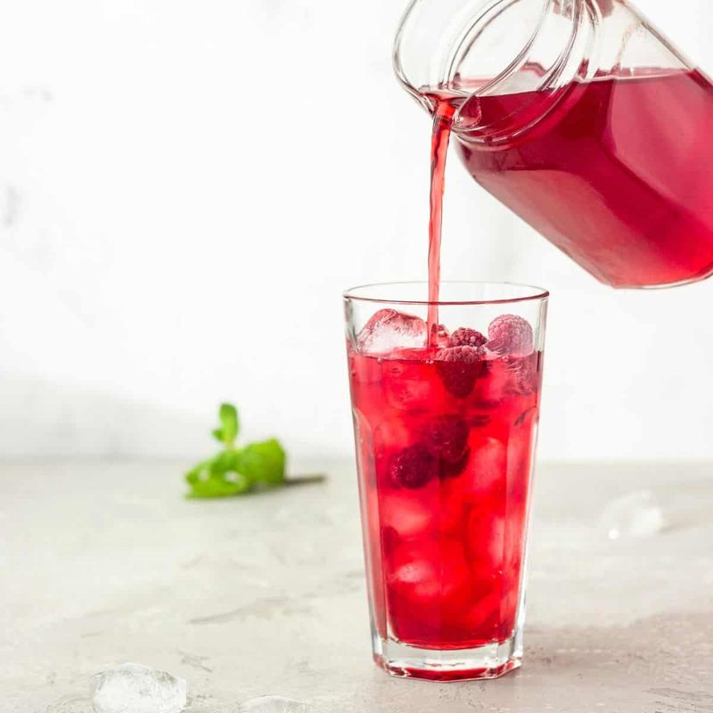 Raspberry Hibiscus Punch