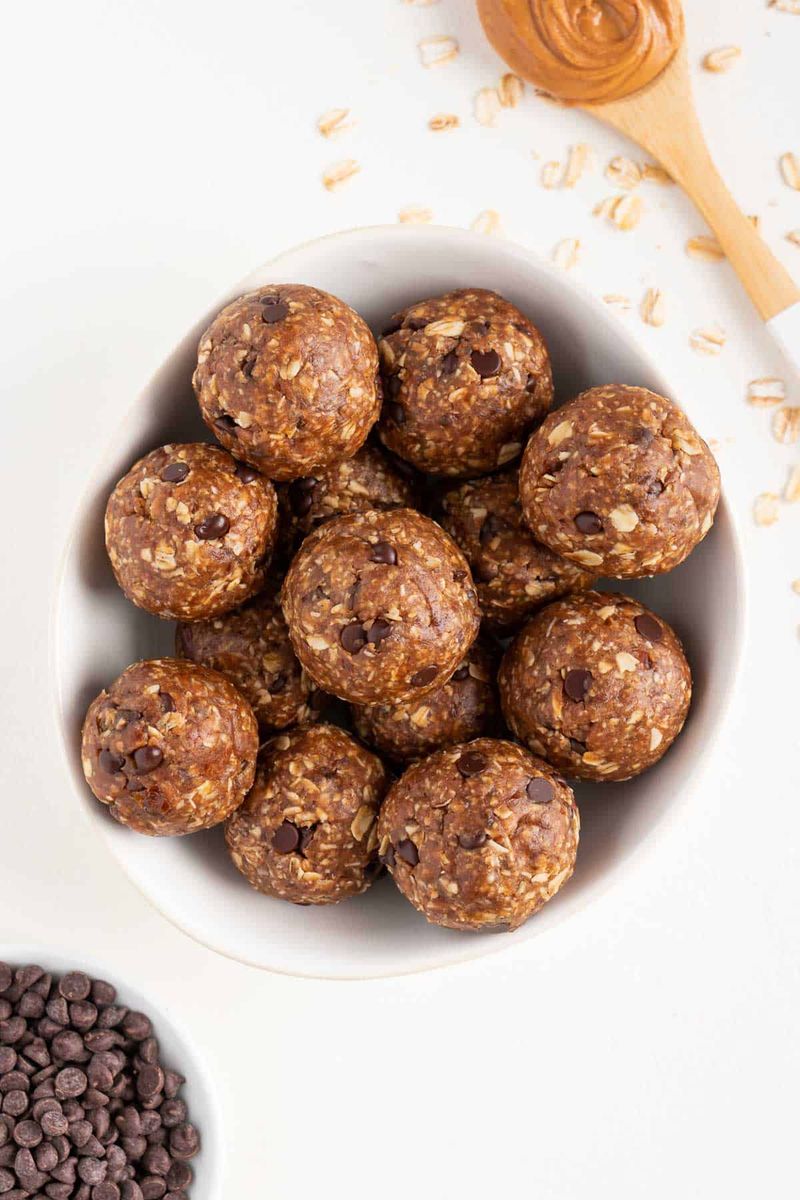 Oatmeal Cookie Dough Balls