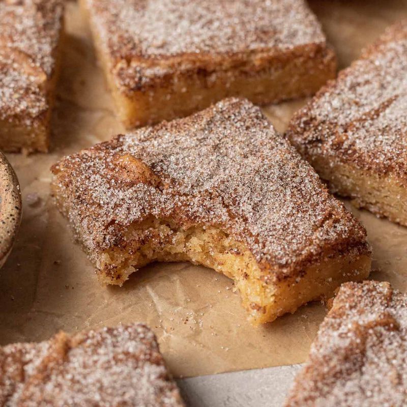 Snickerdoodle Blondies