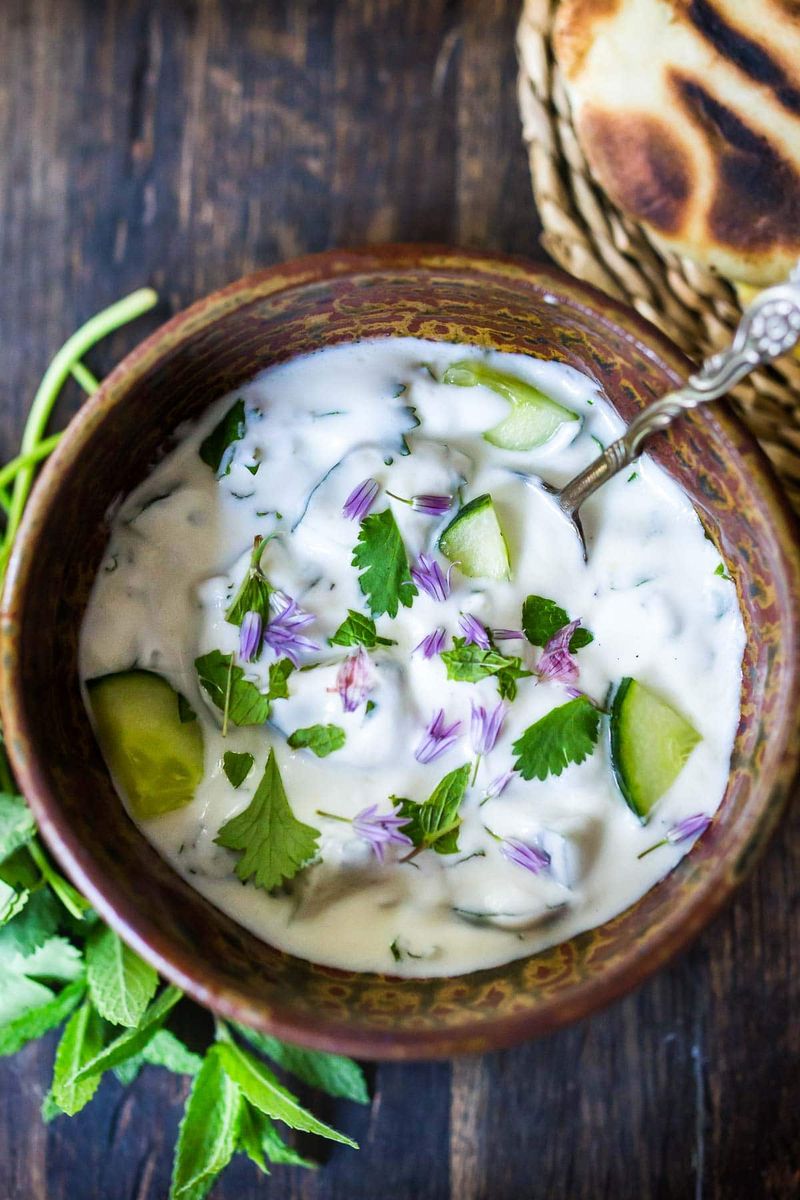 Cooling Cucumber Raita