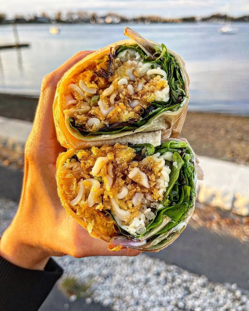 Rhode Island's Calamari Burrito