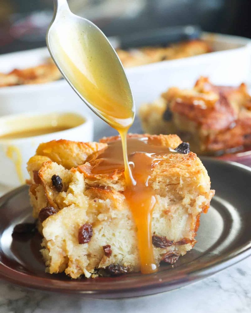 Honey Butter Biscuit Bread Pudding