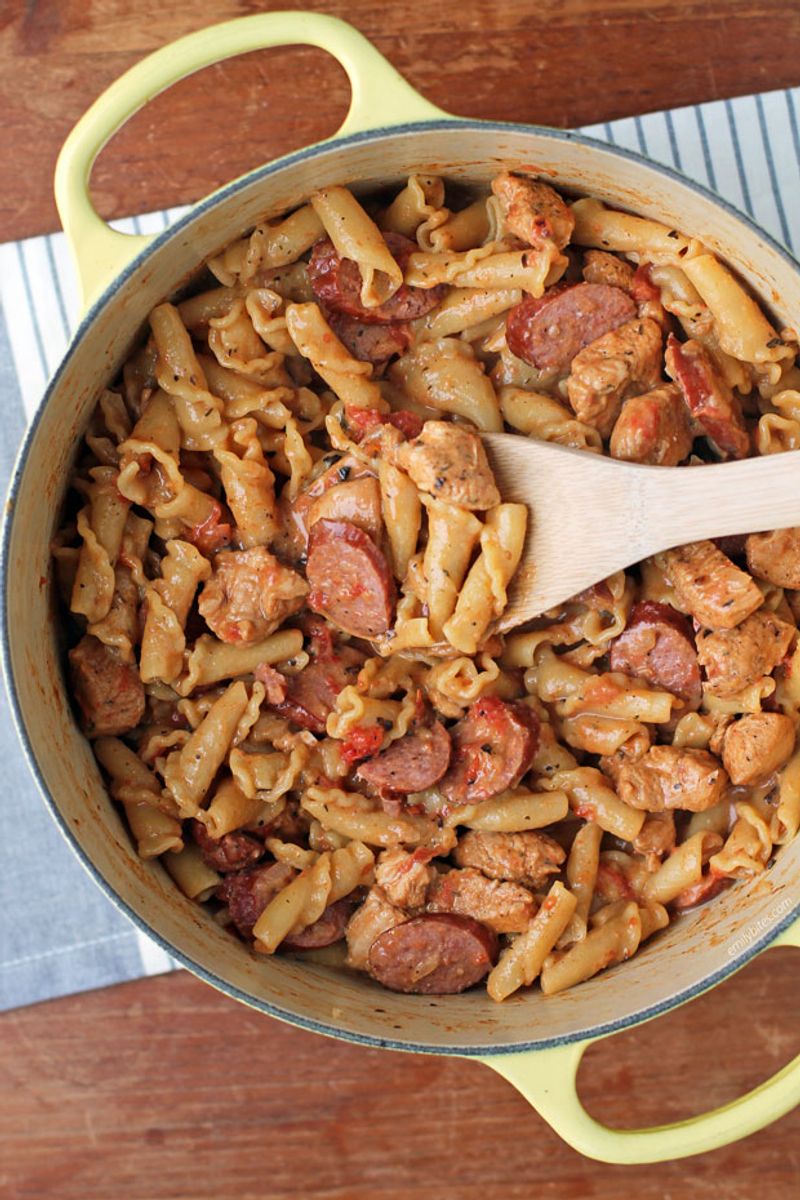 Cajun Sausage Pasta