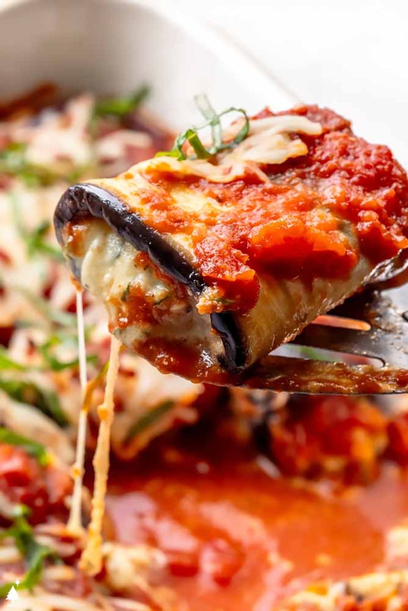 Baked Eggplant Rollatini