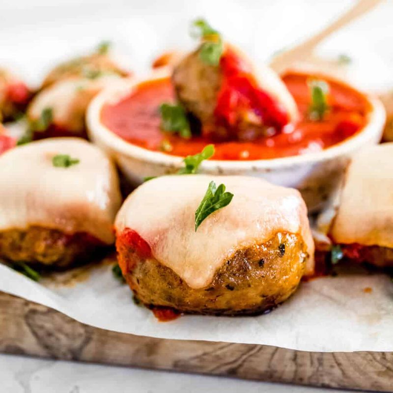Pickle-Stuffed Meatballs