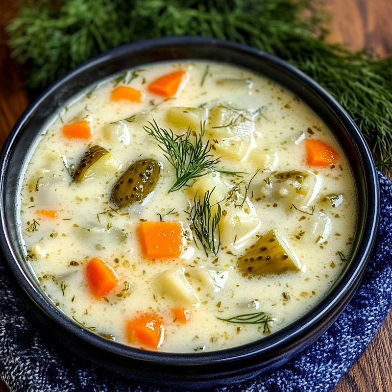 Dill Pickle Soup