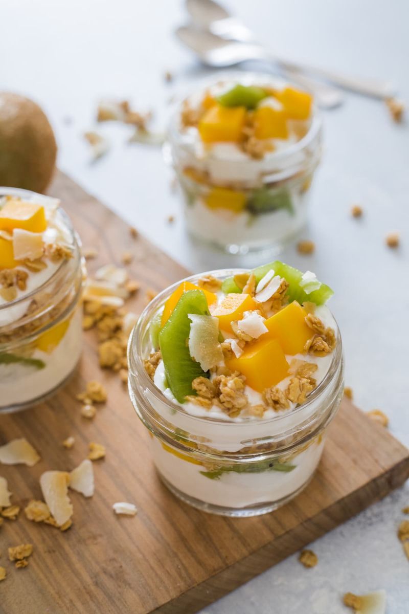 Star Fruit Yogurt Parfaits