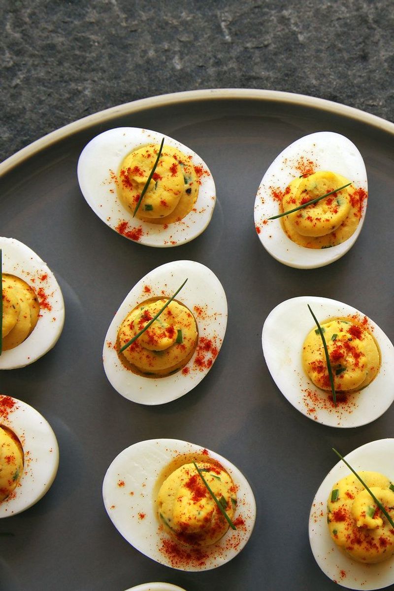 Deviled Eggs With Paprika