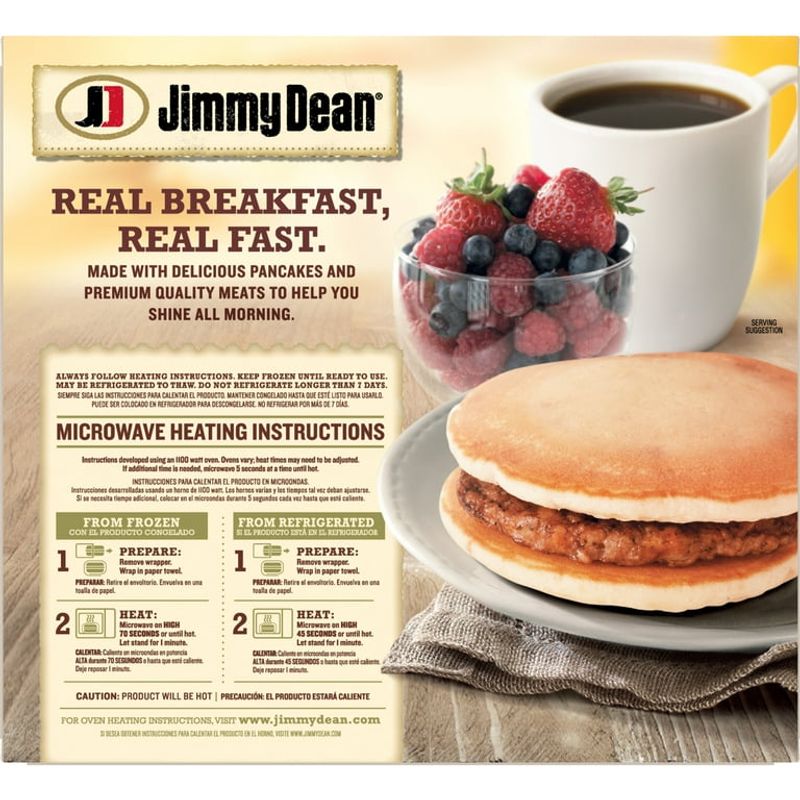 Jimmy Dean Griddle Cake Sandwiches