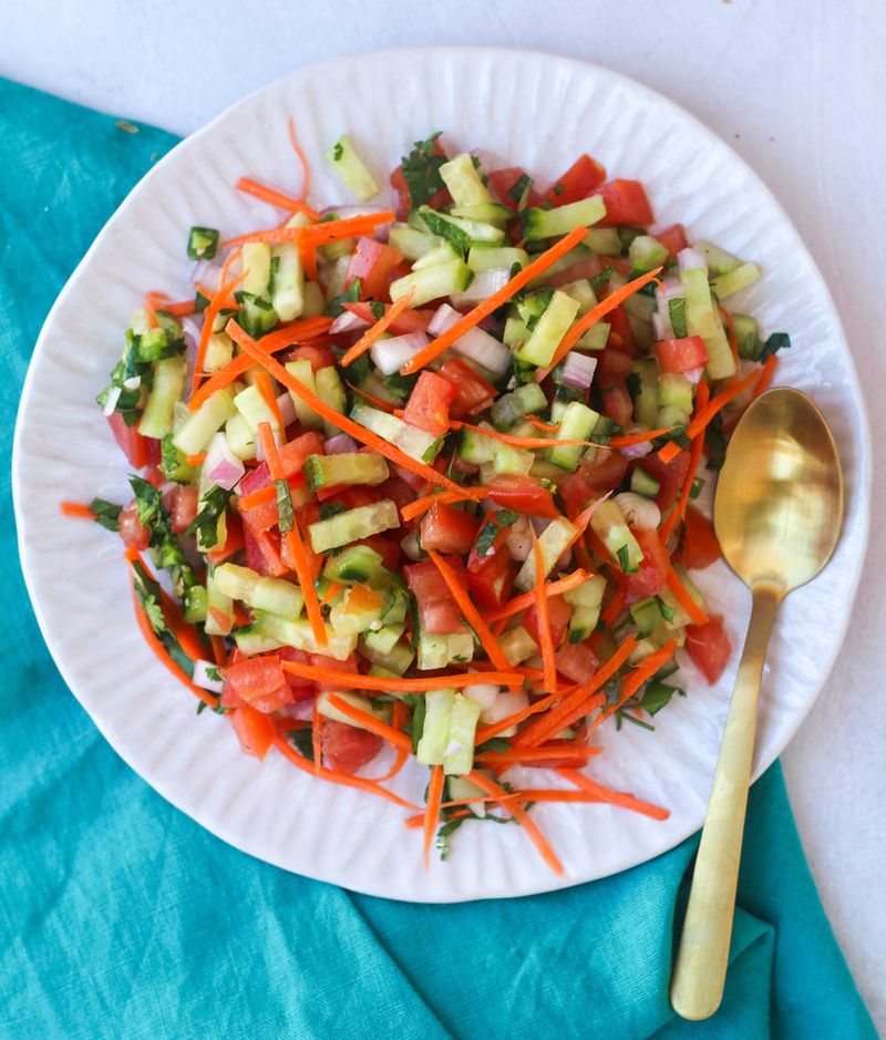 Indian Cabbage Kachumber