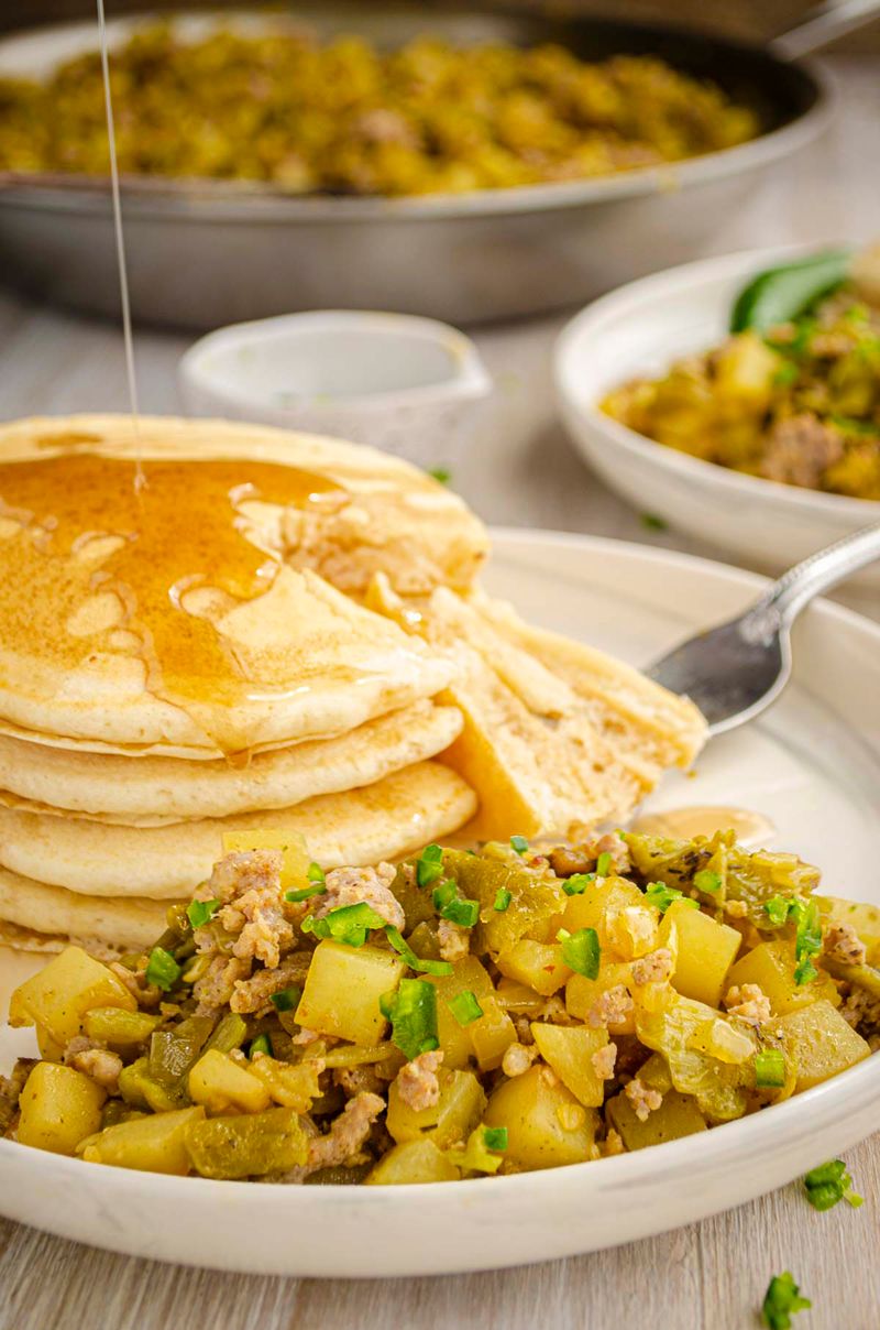 Green Chile Breakfast Bowl