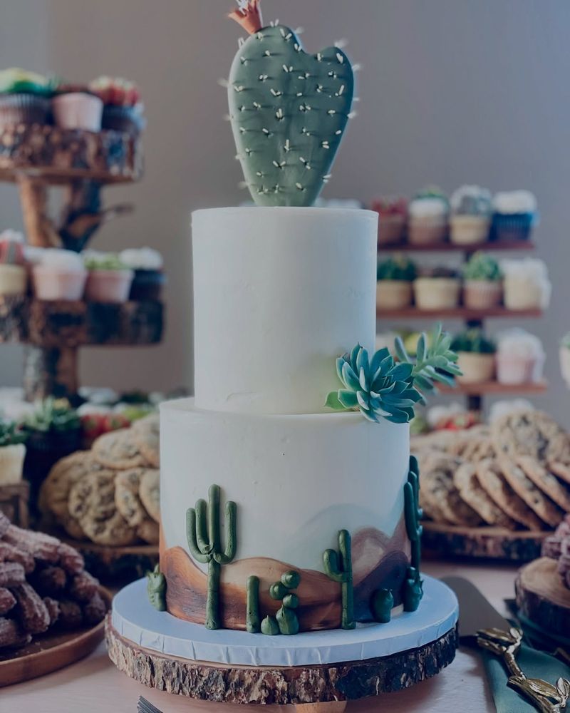 Saguaro Celebration Cake