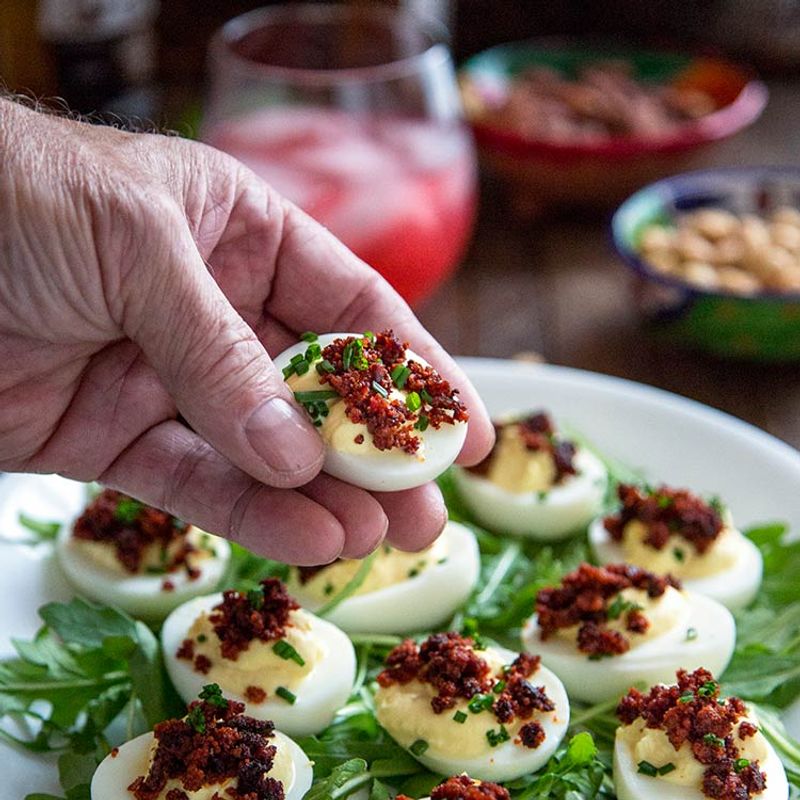 Sister Sarah's Deviled Eggs Platter