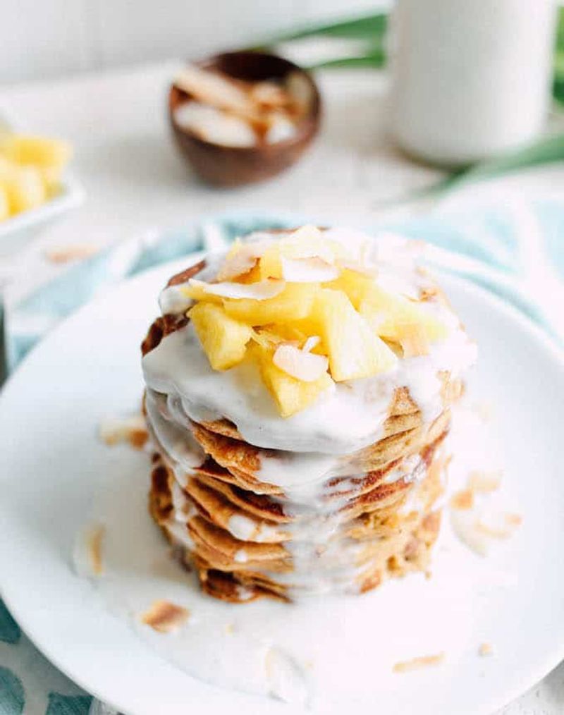 Coconut Milk Pancakes