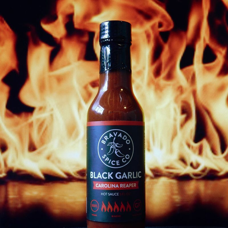Bravado Spice Black Garlic Carolina Reaper - Sophisticated Inferno