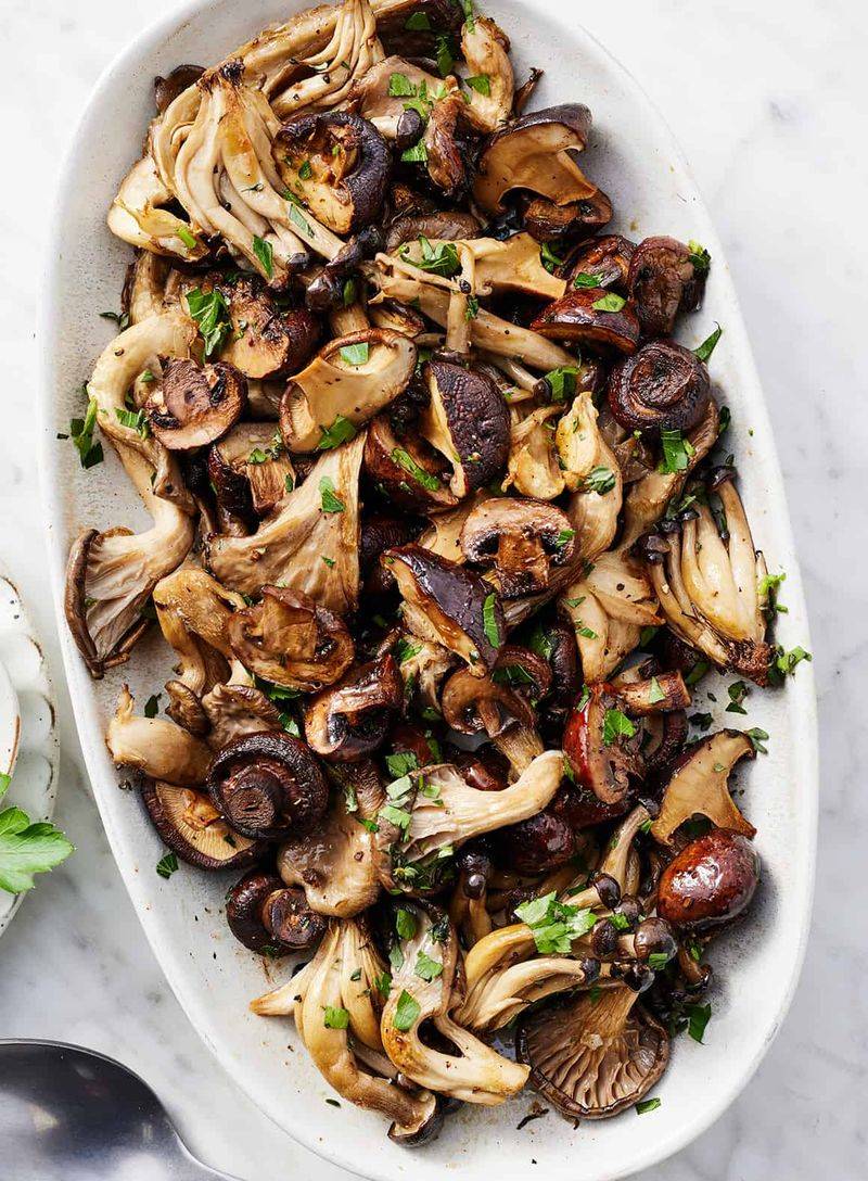Mushrooms (Raw Or Lightly Cooked)