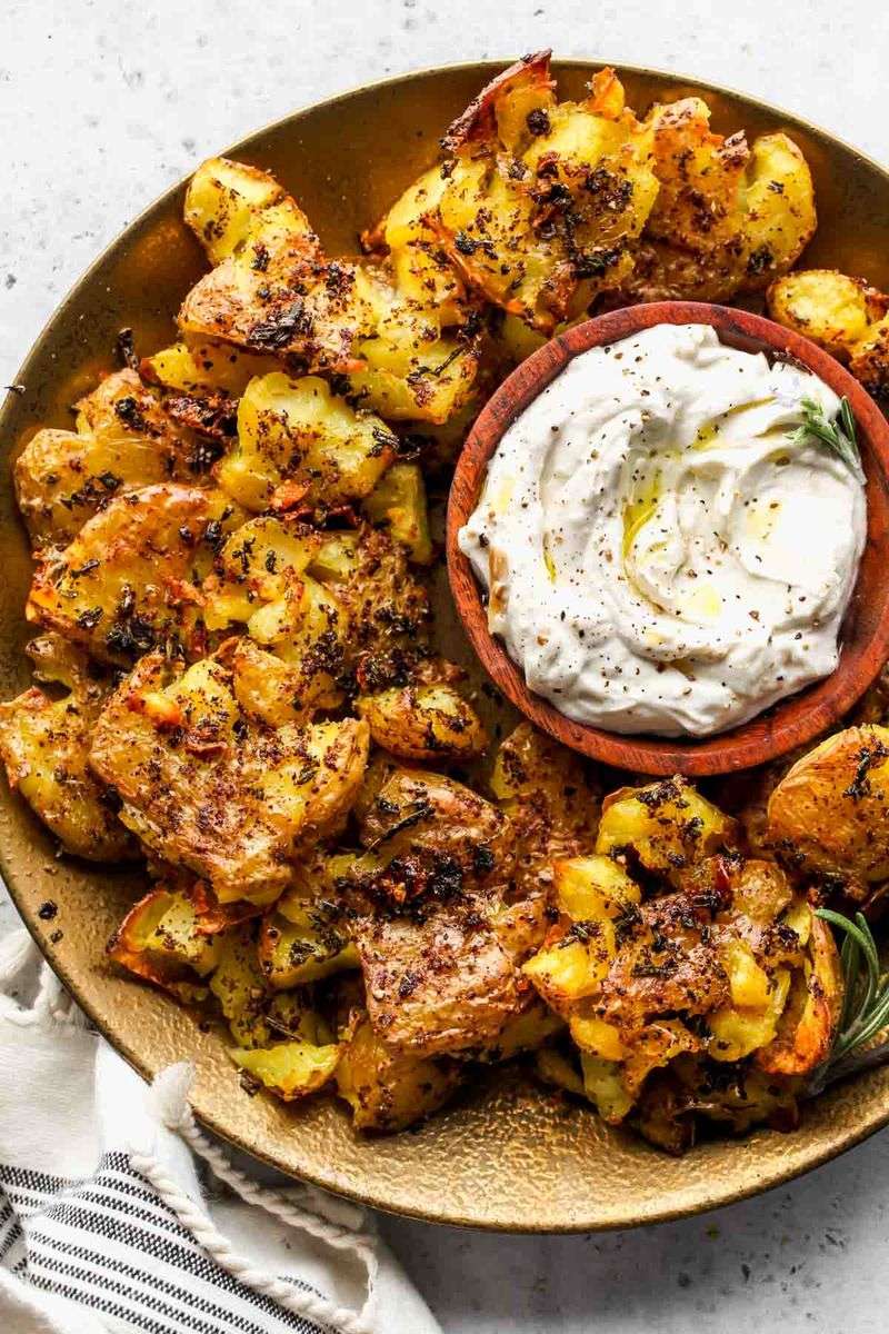 Crispy Smashed Potatoes
