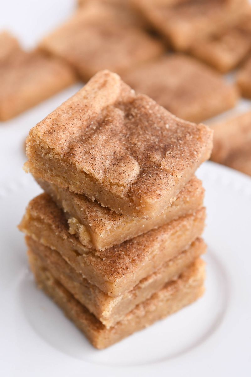 Snickerdoodle Cookie Bars