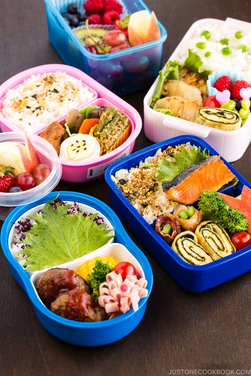 Quick Bento Box Lunches