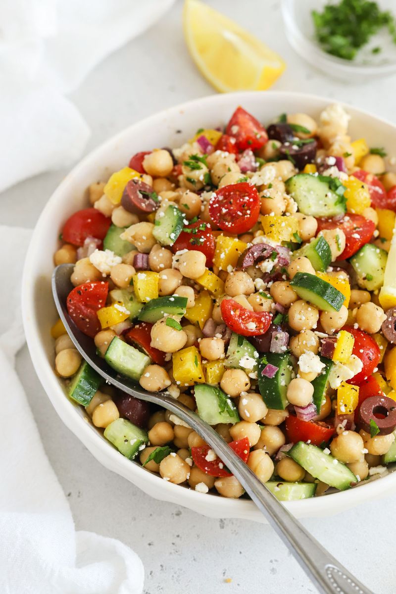 Mediterranean Chickpea Salad