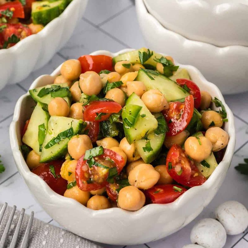 Mediterranean Chickpea Salad