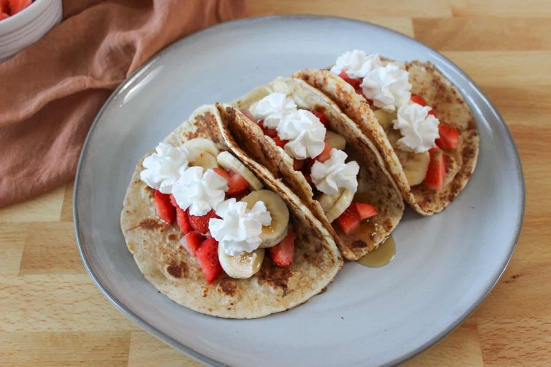 French Toast Tacos For Brunch Royalty